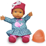 NENUCO Baby Talks Facciamo Pipi Bambola Con Suoni Per Bambine, Bambini, Da 1 Anno, 700016281, Multicolore