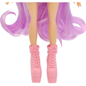 K-POP IDOL DEMON HUNTERS - Bambola Nari Bambole alla moda Stile K-Pop Power Idol, capelli lavanda. 3 accessori per creare outfit 