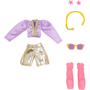 K-POP IDOL DEMON HUNTERS - Bambola Nari Bambole alla moda Stile K-Pop Power Idol, capelli lavanda. 3 accessori per creare outfit 