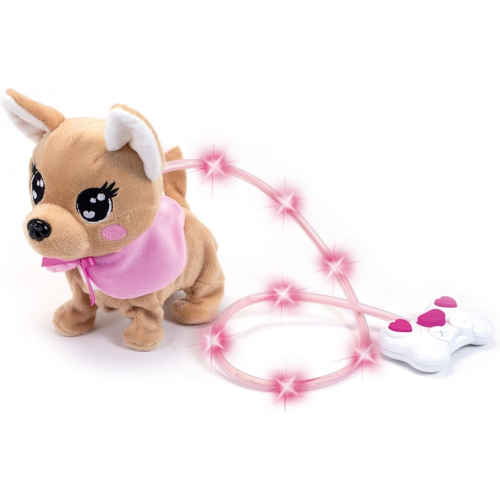 CHI CHI LOVE - LOOMY CANE CON GUINZAGLIO, luminoso, cammina, abbaia, scodinzola - 3 ANNI+