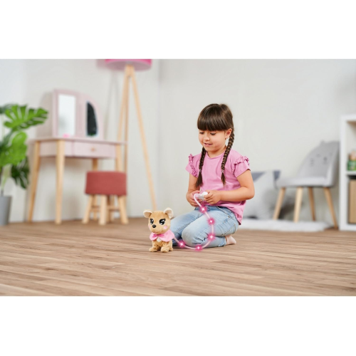 CHI CHI LOVE - LOOMY CANE CON GUINZAGLIO, luminoso, cammina, abbaia, scodinzola - 3 ANNI+