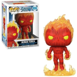 FUNKO POP FANTASTICI 4, The Human Torch Torch - Figura in Vinile da Collezione - Idea Regalo 