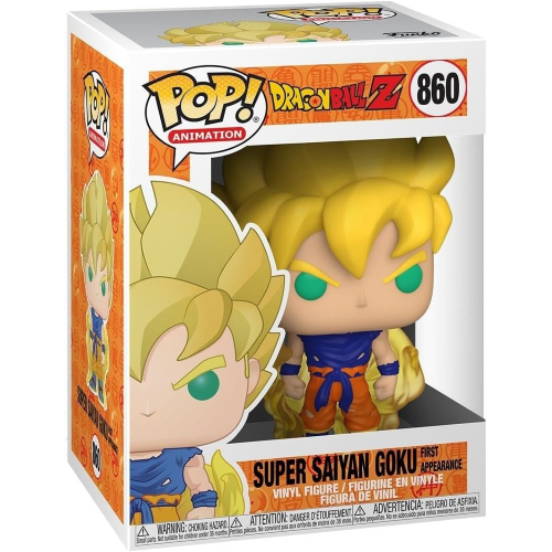FUNKO POP DRAGON BALL Z SUPER SAIYAN GOKU 860 Figura in Vinile da Collezione - Idea Regalo - Merchandising Ufficiale -