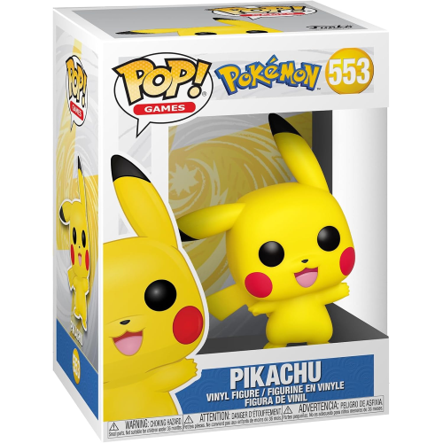 FUNKO POP Pokémon - Pikachu 553 Figura in Vinile da Collezione - Idea Regalo - Merchandising Ufficiale -