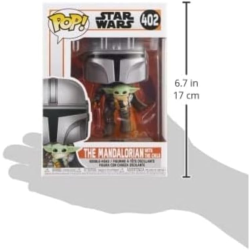 FUNKO POP Star Wars The Mandalorian 402 Figura in Vinile da Collezione - Idea Regalo - Merchandising Ufficiale -