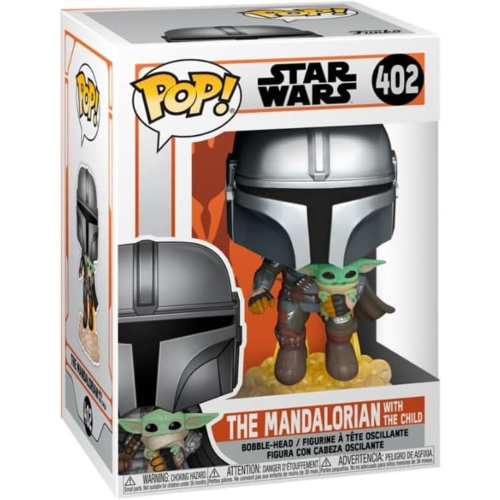 FUNKO POP Star Wars The Mandalorian 402 Figura in Vinile da Collezione - Idea Regalo - Merchandising Ufficiale -