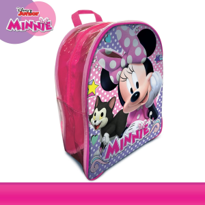 LISCIANI 92932 MINNIE 2 IN 1 CARD GAME, Zainetto Coloring e Drawing School, Zaino, Lavagnette, Pennarelli, Multicolore, 92932