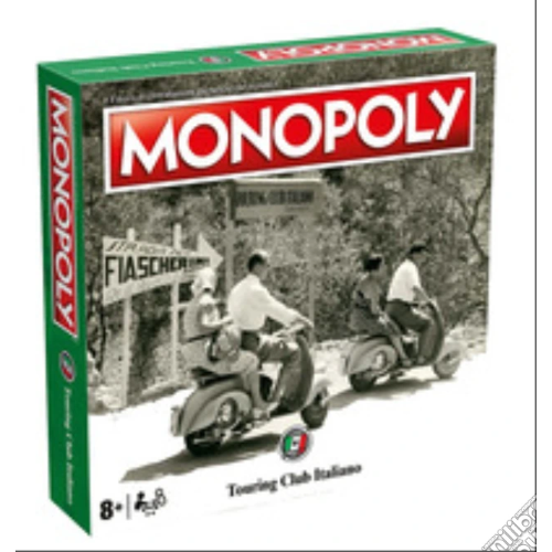 HASBRO WM03517 GIOCO MONOPOLY TOURING CLUB ITALIANO! - 8 ANNI +