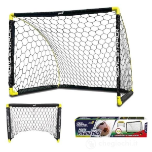 PORTA DA CALCIO PIEGHEVOLE GOAL STRIKER - 137 X 91 X 91 CM - 702800021