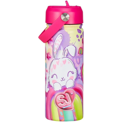 BORRACCIA SEVEN SJ GIRL BUNNY LOVE - 500ML TERMICA IN ACCIAIO INOX 304 