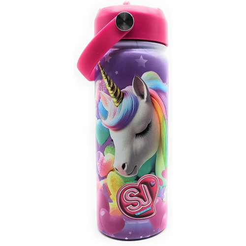 BORRACCIA SEVEN SJ GIRL UNICORNO - 500ML TERMICA IN ACCIAIO INOX 304 