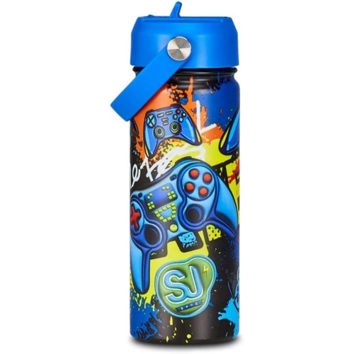 BORRACCIA SEVEN SJ BOYS GAMES PLAY - 500ML TERMICA IN ACCIAIO INOX 304 