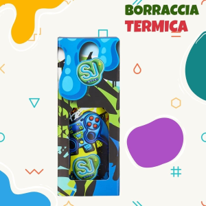 BORRACCIA SEVEN SJ BOYS GAMES PLAY - 500ML TERMICA IN ACCIAIO INOX 304 
