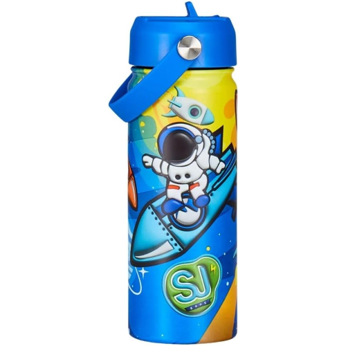 BORRACCIA SEVEN SJ BOYS SPACE ASTRONAUT - 500ML TERMICA IN ACCIAIO INOX 304 
