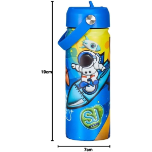 BORRACCIA SEVEN SJ BOYS SPACE ASTRONAUT - 500ML TERMICA IN ACCIAIO INOX 304 