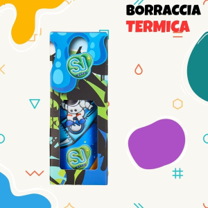 BORRACCIA SEVEN SJ BOYS SPACE ASTRONAUT - 500ML TERMICA IN ACCIAIO INOX 304 