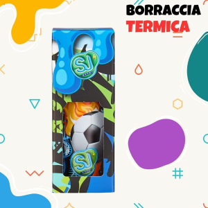 BORRACCIA SEVEN SJ BOYS FIRE SOCCER BALL - 500ML TERMICA IN ACCIAIO INOX 304 