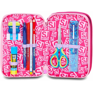 SEVEN 30C202525 ASTUCCIO SEVEN SJ GIRL UNICORNO LED TRIPLO ZIP