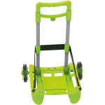 CARRELLO SEVEN PORTAZAINI VERDE BE BOX 3WD, Blocca Zaino, Pieghevole, Per bambini e bambine, Scuola e tempo libero