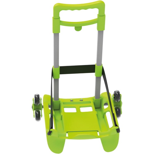 CARRELLO SEVEN PORTAZAINI VERDE BE BOX 3WD, Blocca Zaino, Pieghevole, Per bambini e bambine, Scuola e tempo libero