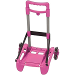 CARRELLO SEVEN PORTAZAINI ROSA BE BOX 3WD, Blocca Zaino, Pieghevole, Per bambini e bambine, Scuola e tempo libero