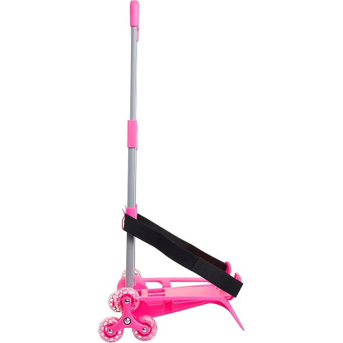 CARRELLO SEVEN PORTAZAINI ROSA BE BOX 3WD, Blocca Zaino, Pieghevole, Per bambini e bambine, Scuola e tempo libero