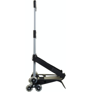 CARRELLO SEVEN PORTAZAINI NERO BE BOX 3WD, Blocca Zaino, Pieghevole, Per bambini e bambine, Scuola e tempo libero