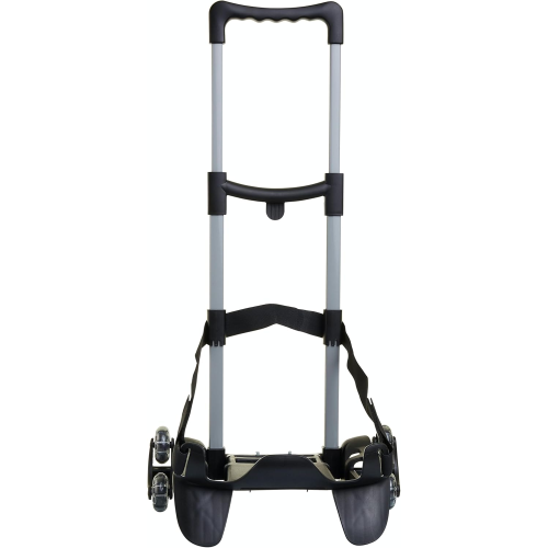 CARRELLO SEVEN PORTAZAINI NERO BE BOX 3WD, Blocca Zaino, Pieghevole, Per bambini e bambine, Scuola e tempo libero