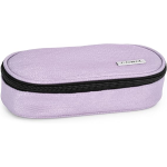 BUSTINA COMIX Lurex - 74119LL - Astuccio Ovale Organizzato, CHIUSURA a Zip, Interno con Passanti Elastici ai Lati, 22x5Hx7 cm