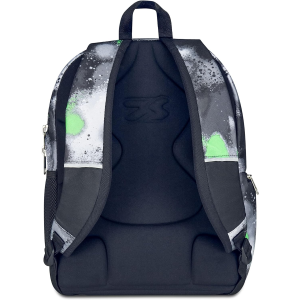 SEVEN 200102523 ZAINO SEVEN Dual Detach, Nero Verde, Doppio Scomparto da 32 L, Con Tasca PC, Borraccia, Organizer