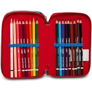 SEVEN 302902300 ASTUCCIO SEVEN SPIDERMAN TRIPLO ZIP, Per bambini e ragazzi, Scuola & Tempo Libero