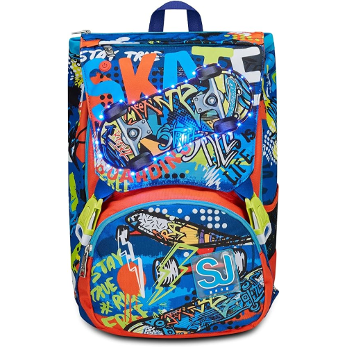SEVEN 20C202414 ZAINO SEVEN SJ GANG FACCE BOY, Zaino Estensibile Backpack