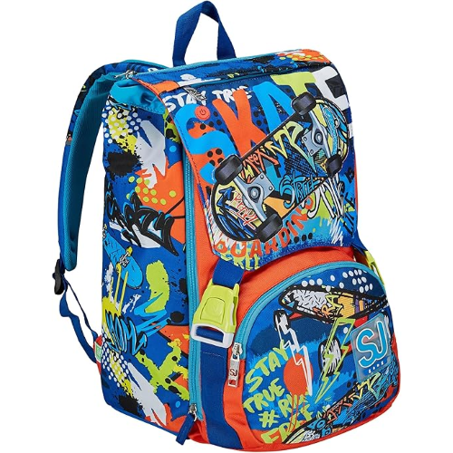 SEVEN 20C202414 ZAINO SEVEN SJ GANG FACCE BOY, Zaino Estensibile Backpack