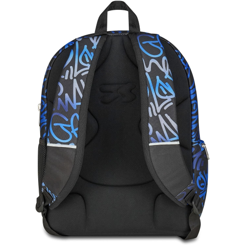 SEVEN 200102535 ZAINO SEVEN DUAL DETACH BOY, Blu Giallo, Doppio Scomparto da 32 L, Con Tasca X PC- Borraccia-Organizer 