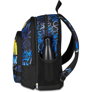 SEVEN 200102535 ZAINO SEVEN DUAL DETACH BOY, Blu Giallo, Doppio Scomparto da 32 L, Con Tasca X PC- Borraccia-Organizer 