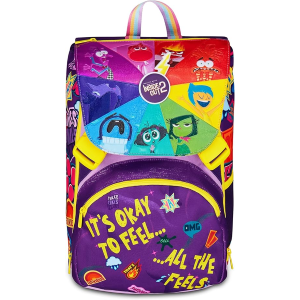 SEVEN 20J202500 ZAINO SEVEN INSIDE OUT 2 UNIVERSAL MOOD, Doppio Scomparto Estensibile,Viola,Schienale Preformato