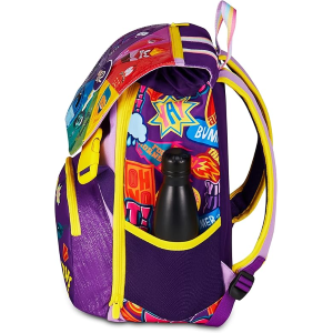 SEVEN 20J202500 ZAINO SEVEN INSIDE OUT 2 UNIVERSAL MOOD, Doppio Scomparto Estensibile,Viola,Schienale Preformato