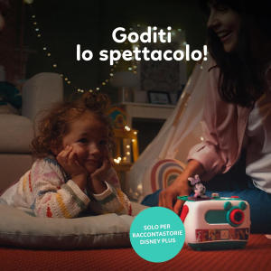 CLEMENTONI 17585 CARTUCCIA PROIETTORE MINNIE Disney Proiettore Raccontastorie Plus, Storyteller Bambini 2+ Anni