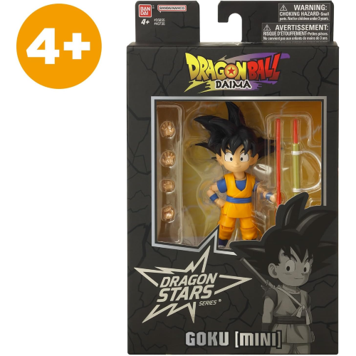 BANDAI – Dragon Ball Daima – Kid Goku – Action Figure Snodabile Dragon Stars 17 cm – Mini figura articolata di Goku – Licenza Ufficiale