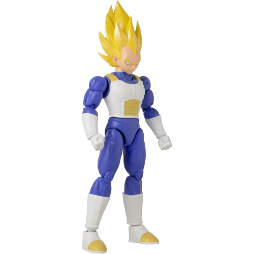 Dragon Ball Super Bandai Super Saiyan Vegeta – Action figure snodabile Dragon Stars 17 cm – Super Saiyan Vegeta con accessori