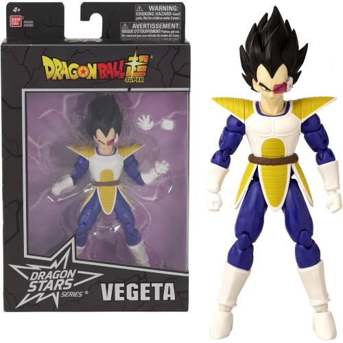 Dragon Ball Super Bandai Action figure Dragon Stars 17 cm - Vegeta  Figurina articolata - Licenza ufficiale Dragon Ball 