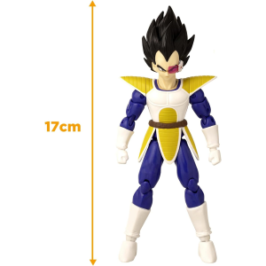 Dragon Ball Super Bandai Action figure Dragon Stars 17 cm - Vegeta  Figurina articolata - Licenza ufficiale Dragon Ball 