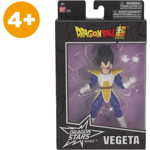 Dragon Ball Super Bandai Action figure Dragon Stars 17 cm - Vegeta  Figurina articolata - Licenza ufficiale Dragon Ball 