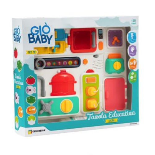 GIOCHERIA GGI250054 GIO' BABY - TAVOLA EDUCATIVA CUCINA