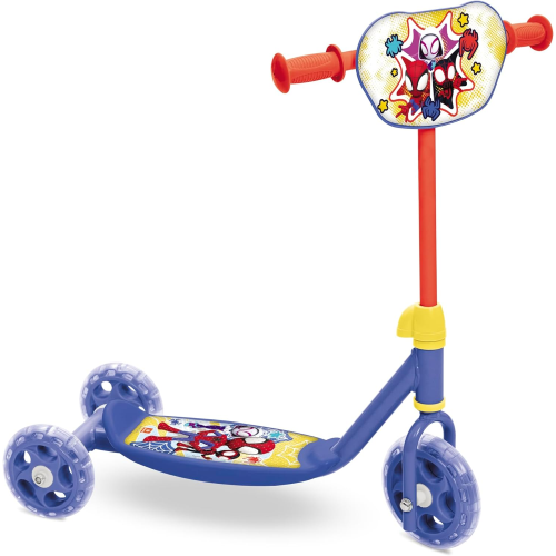 MONOPATTINO SPIDEY MARVEL 3 RUOTE, MY FIRST SCOOTER Monopattino Baby per bambini da 2 anni