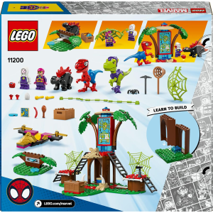 LEGO 11200 MARVEL Spidey e i Suoi Fantastici Amici, Battaglia con il Raptor al Quartier Generale sull’Albero di Spider-Man e Gobby