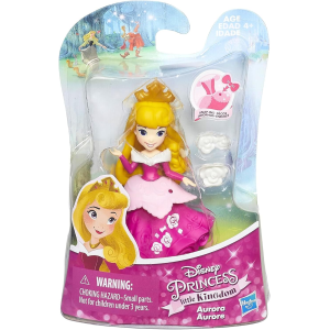 HASBRO PRINCIPESSA AURORA MINI, Disney B5326 - Mini Principessa Aurora 8 CM. - 4 ANNI+