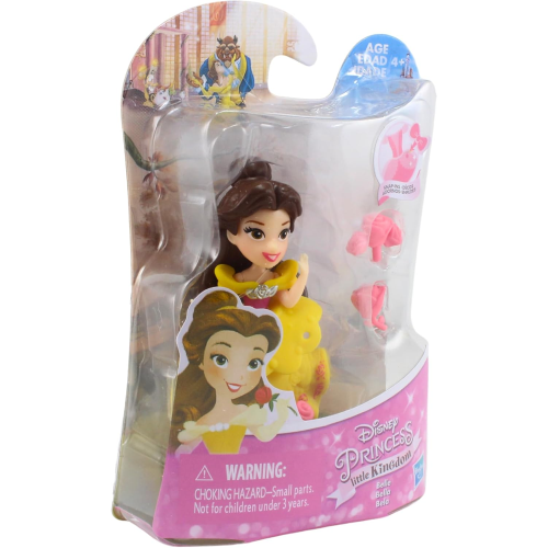 HASBRO PRINCIPESSA BELLE MINI, Disney B5325 - Mini Principessa BELLE 8 CM. - 4 ANNI+