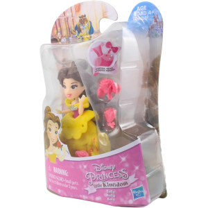 HASBRO PRINCIPESSA BELLE MINI, Disney B5325 - Mini Principessa BELLE 8 CM. - 4 ANNI+