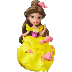 HASBRO PRINCIPESSA BELLE MINI, Disney B5325 - Mini Principessa BELLE 8 CM. - 4 ANNI+